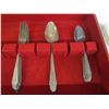 Image 4 : Silverware box with set of Silver utensiles - Not Complete