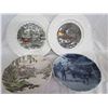 Image 4 : 10 Plates - Assorted with design