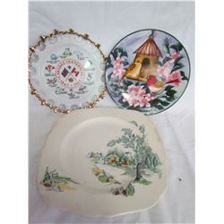 10 Plates - Assorted with design
