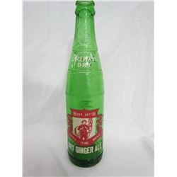 Drewry's Dry Ginger Ale Bottle EST 1877 with Mountie
