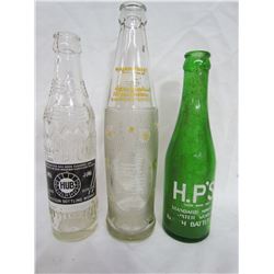 H.P's, TAB & Hub Bottles