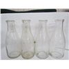 Image 1 : 4 Milk Bottles - Blank