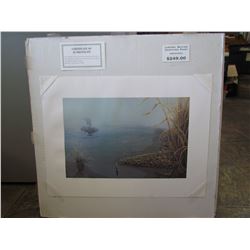 "A Quiet Moment" H.Crowe Limited Edition Certified #1596/1950