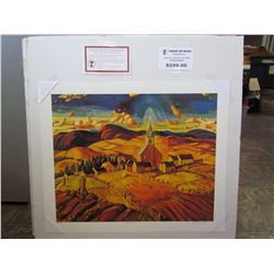 "Village Church" Arthur Lismer Group Of Seven Limited Edit. Cert. #242/777