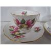 Image 3 : 5 Teacups with saucers - Royal Vale Bone China