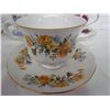 Image 4 : 5 Teacups with saucers - Royal Vale Bone China