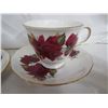 Image 5 : 5 Teacups with saucers - Royal Vale Bone China