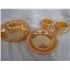 Image 1 : Fire King Bowls, cups & plate