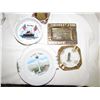 Image 1 : 5 Ashtrays - Calgary Tower, Queen Mary, Tower PISA, Niagra, Wisconsin