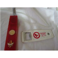 1974 Perry bottle opener, Moosehead Brewery