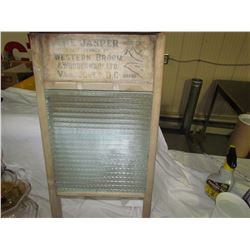 Western Bison & Wood Work in Vancouver "The Jasper" Scrubboard