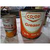 Image 1 : Coop 10lb Grease (Partial) & 1 Quart oil (Full)