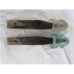 Dominion Insulators with posts