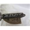 Image 2 : 2 Cast Iron irons - 1 Pat'd May 22, 1900