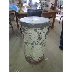 Antique Flour Bin 30" tall