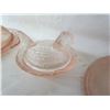 Image 2 : Pink Depression Glass - Hen on nest & Lids