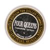 Image 2 : .999 Silver Four Queens Hotel & Casino Las Vegas, NV $10 Limited Edition Gaming