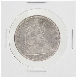 1855 Arrows Seated Liberty Half Dollar Coin