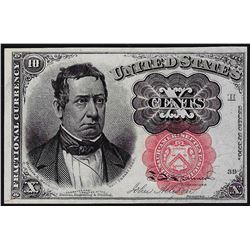 1874 Ten Cents Fifth Issue Fractional Currency Note