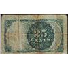 Image 2 : 1874 Twenty Five Cents Fifth Issue Fractional Currency Note