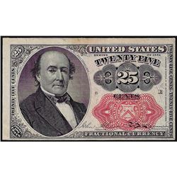 1874 Twenty-Five Cent 5th Issue Fractional Note