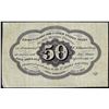 Image 2 : July 17, 1862 Fifty Cents First Issue Fractional Currency Note