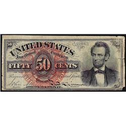 March 3, 1863 Fifty Cents Fourth Issue Fractional Currency Note