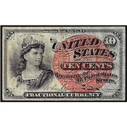 March 3, 1863 Ten Cents Fourth Issue Fractional Currency Note
