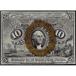 March 3, 1863 Ten Cents Second Issue Fractional Currency Note
