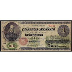 1862 $1 Legal Tender Note