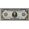 Image 1 : 1914 $10 Federal Reserve Note Blue Seal