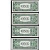 Image 2 : Lot of (4) 1935E $1 Silver Certificate Notes Choice Uncirculated