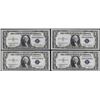 Image 1 : Lot of (4) Consecutive 1935A $1 Silver Certificate Notes Uncirculated