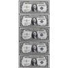 Image 1 : Lot of (5) 1935A $1 Silver Certificate Notes Uncirculated