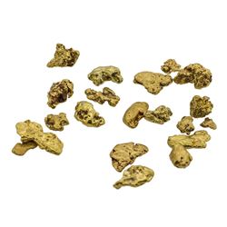 Lot of (20) Gold Nuggets 7.1 Grams