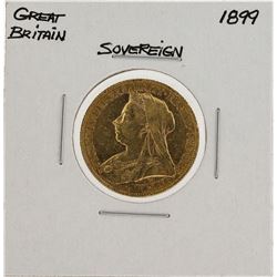 1899 Great Britain Sovereign Gold Coin