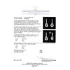 Image 3 : 14KT White Gold Ladies 2.90ctw Morganite and Diamond Earrings