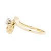 Image 3 : 14KT Yellow Gold Lady's 0.15ct Diamond Ring