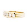 Image 2 : 14KT Yellow Gold Ladies 1.10ct Wedding Ring