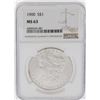 Image 1 : 1900 $1 Morgan Silver Dollar Coin NGC MS63