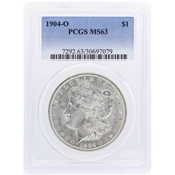 1904-O $1 Morgan Silver Dollar Coin PCGS MS63