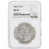 Image 1 : 1884-O $1 Morgan Silver Dollar Coin NGC MS64