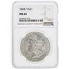Image 1 : 1884-O $1 Morgan Silver Dollar Coin NGC MS64