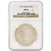 Image 1 : 1921 $1 Morgan Silver Dollar Coin NGC MS65