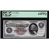 Image 1 : 1886 $5 Silver Certificate Note Fr. 263 PCGS Very Choice New 64PPQ