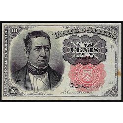1874 Ten Cents Fifth Issue Fractional Currency Note