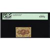 Image 1 : July 17, 1862 Five Cents First Issue Fractional Currency Note PCGS About New 53P