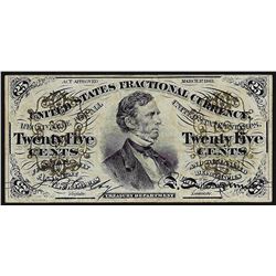 March 3, 1863 Twenty-Five Cent 5th Issue Fractional Note