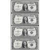 Image 1 : Lot of (4) 1935E $1 Silver Certificate Notes Uncirculated