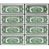 Image 2 : Lot of (8) 1963 $2 Legal Tender Notes